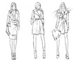 SKETCH. fashion girls