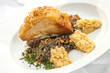 Baked Pork Belly with lentil