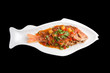 Photo: Thai Red Snapper with Tamarind Sauce Thai Red Snapper with Tamarind Sauce