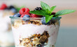 Photo: dessert with berries dessert with berries