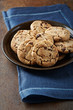 Photo: Chocolate chip cookies on a plate Chocolate chip cookies on a plate