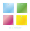 Color stick notes