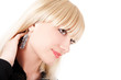 Photo: model with earrings model with earrings