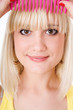 Photo: girl with a comb girl with a comb