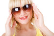 Photo: girl in sunglasses girl in sunglasses