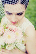Photo: Bride with wedding bouquet Bride with wedding bouquet
