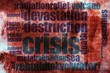 Destruction word cloud