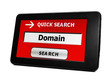 Search for domain
