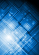 Blue abstract tech design