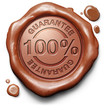 Illustration: 100% guarantee 100% guarantee