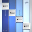Modern Design template / can be used for infographics / numbered