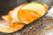 trout with vegetables