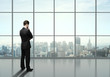 businessman thinking