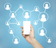 social media concept