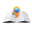 Photo: pointer on map pointer on map