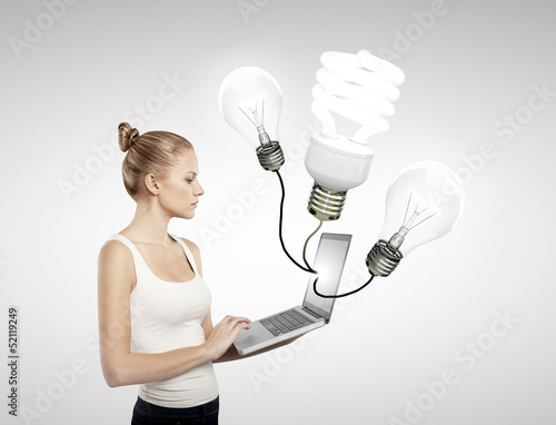 Photo: idea concept idea concept