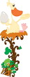 Goose on the tree