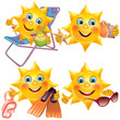 Fun sun on vacation