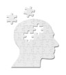 puzzle game solution head silhouette mind brain