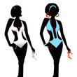 Swimsuit Monokini Silhouette