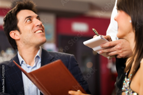Photo: Couple having dinner Couple having dinner