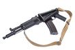 Kalashnikov AK105 assault rifle on white