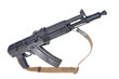 Kalashnikov AK105 assault rifle on white