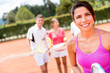 Female tennis player