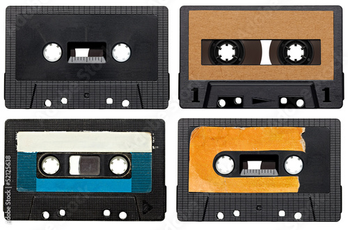 Photo: music audio tape vintage music audio tape vintage