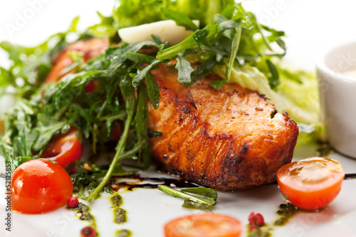 Photo: Salmon Steak Salmon Steak
