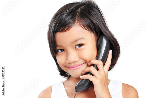 Photo: Girl On The Telephone Girl On The Telephone