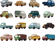 set of trandport car icons
