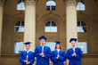 Students with diplomas