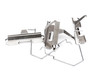 spring from brake pads  , isolatet on white