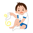 足の臭い男の子