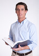 Photo: Man reading Man reading