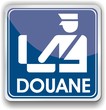 panneau douane