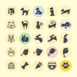Set of animal icons