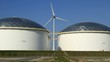 Oil storage tanks
