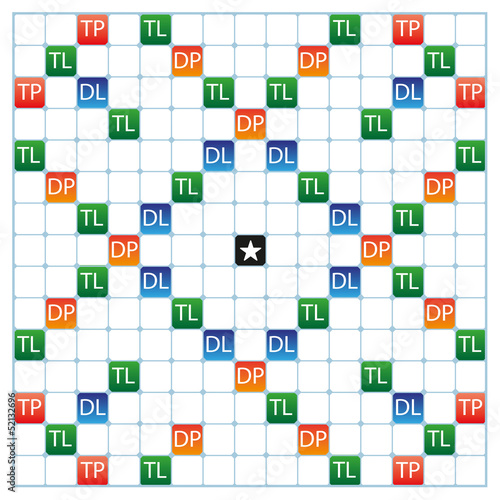 Vector: Game words table Game words table