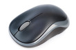 Wireless computer mouse isolated on white background