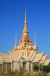 Thai temple in Korat province.