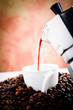caffè caldo fumante - hot coffee