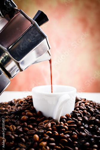 Photo: caffè caldo - hot coffee caffè caldo - hot coffee