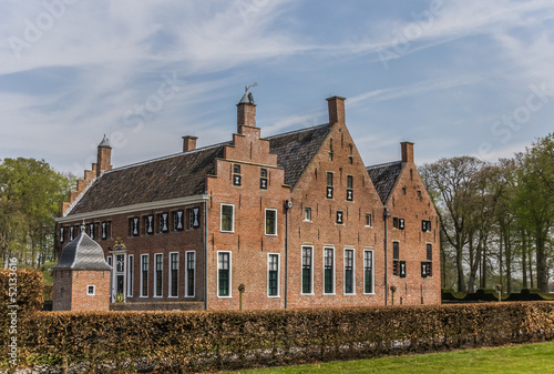 Photo: View from the garden of the old dutch mansion Menkemaborg View from the garden of the old dutch mansion Menkemaborg
