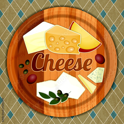 Vector: Cheese Plate Cheese Plate