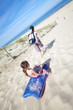 plage en famille