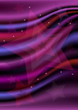 Vektor: Colored stars on crimson purple wavy mesh background Colored stars on crimson purple wavy mesh background
