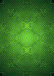 Vektor: Green satin background with a relief pattern Green satin background with a relief pattern