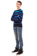 Photo: Happy teenager boy in casual standing Happy teenager boy in casual standing